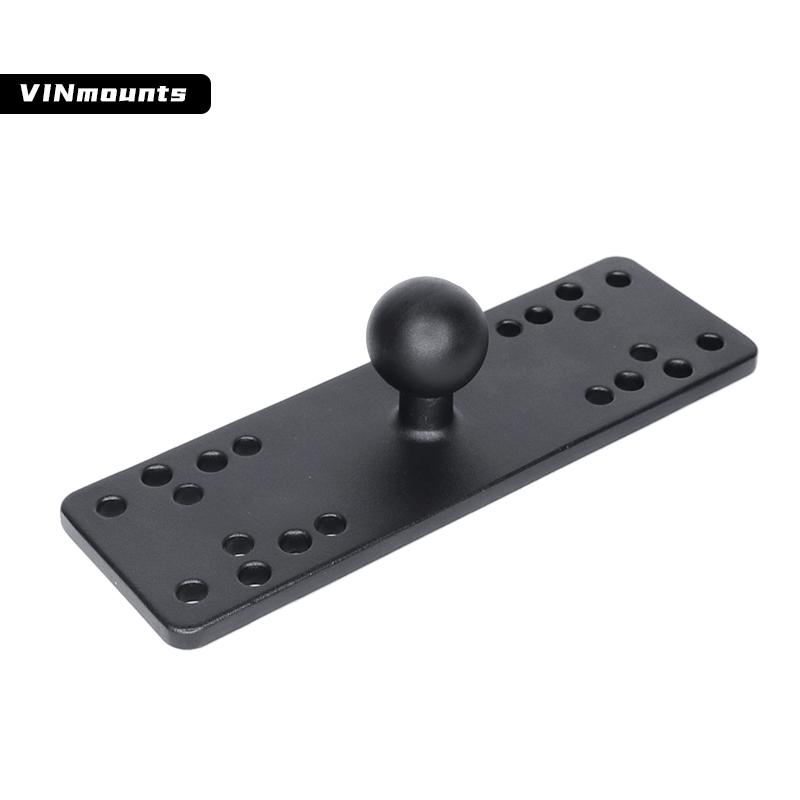 1 Aluminum Fish Finder Mount Marine Electronic/Depth Finder Mount Compatible with Garmin Lowrance for Ram Mounts