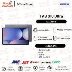Samsung Galaxy Tab S10 Ultra 12/256GB - Tablet AI, Tab AI, Galaxy AI, Layar besar, RAM besar, Baterai tahan lama Garansi Resmi Indonesia SEIN