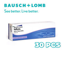 (30 Pcs / 40 Pcs) Bausch & Lomb Soflens Daily Clear Lenses One Day Disposable Contact Lens