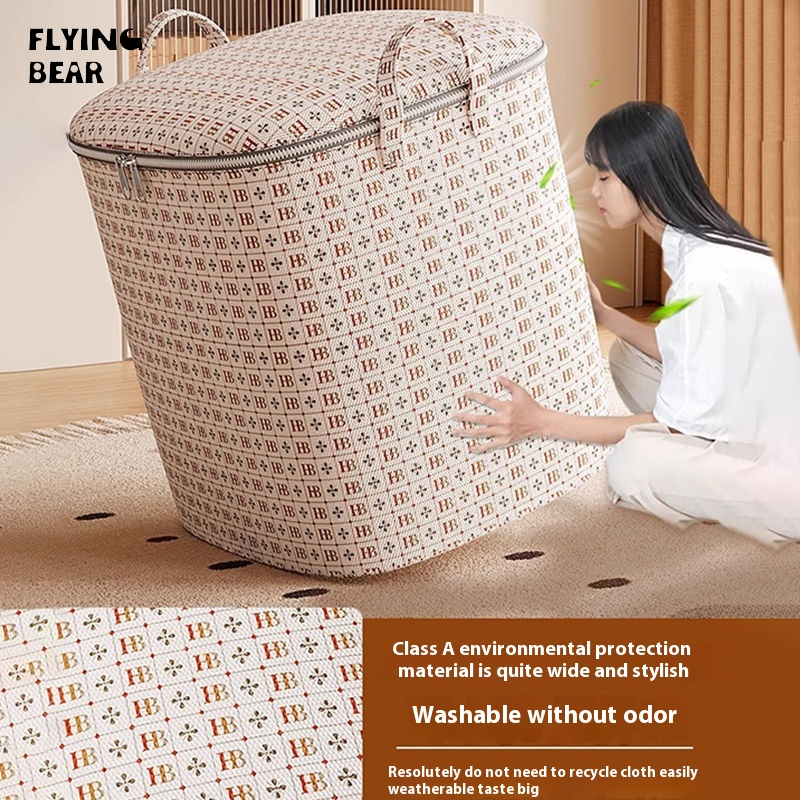 Túi lưu trữ giặt dung tích lớn gấu bay cho quần áo và chăn