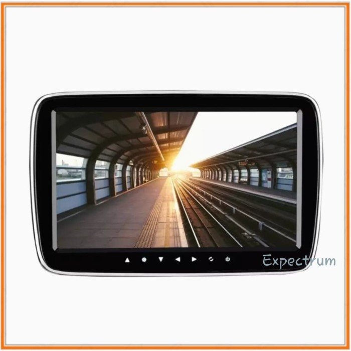 TV HEADREST 9" CLIP ON MP5, USB,MMC. TOUCH BUTTON, SUPPORT VIDEO 1080P Harga 1,275,000 rupiah*Gratis Ongkir
