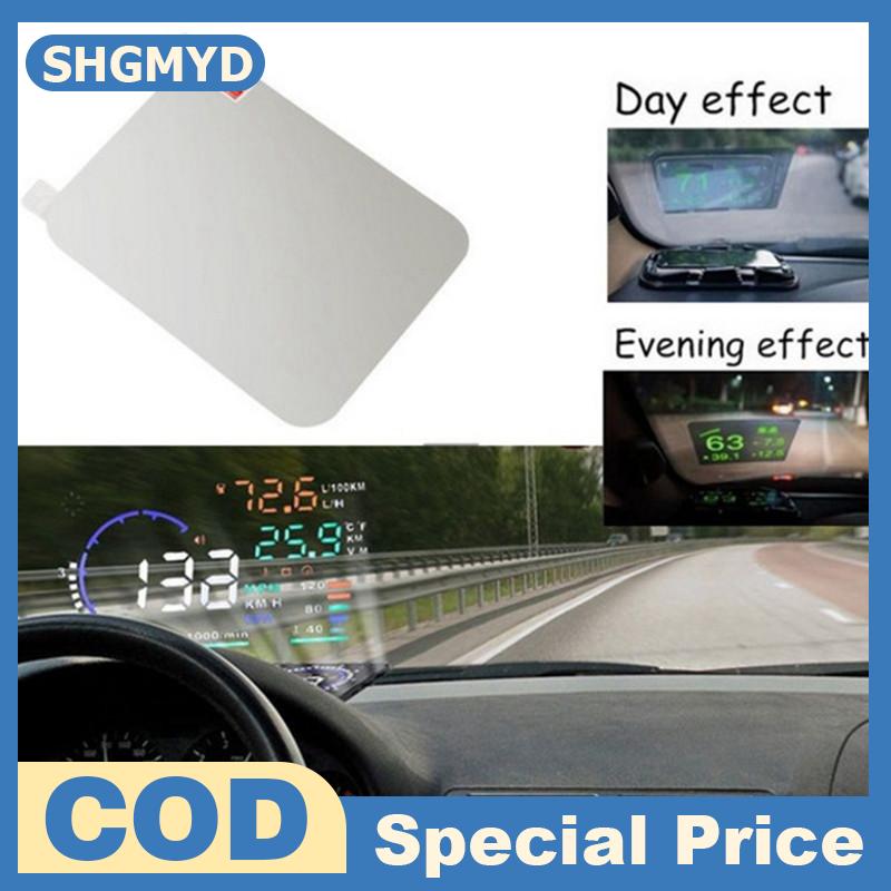 SHGMYD Màng hấp thụ Màn hình hiển thị trên đầu HUD trong mờ màn chiếu phản chiếu