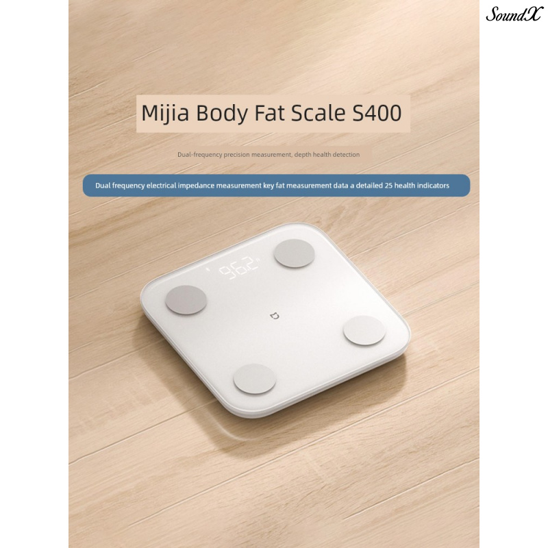 Xiaomi MiJia Body Fat Scale S400 Smart Weight Loss Special Precision Weight Health Body Fat Scale Body Electronic Scale Female Harga  176 Ringgit*Penghantaran Percuma