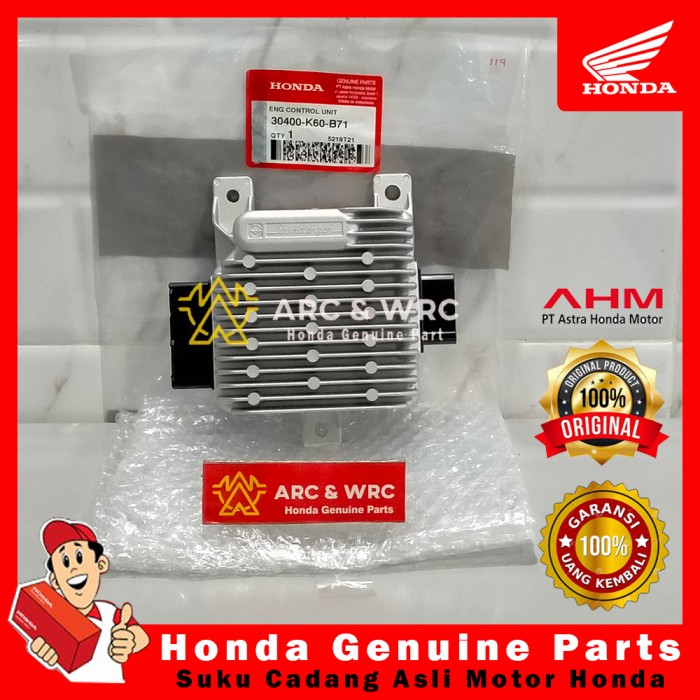 Ecu / Ecm New Vario 125 new LED Non ISS//30400k60b71 Harga 1,735,300 rupiah*Gratis Ongkir