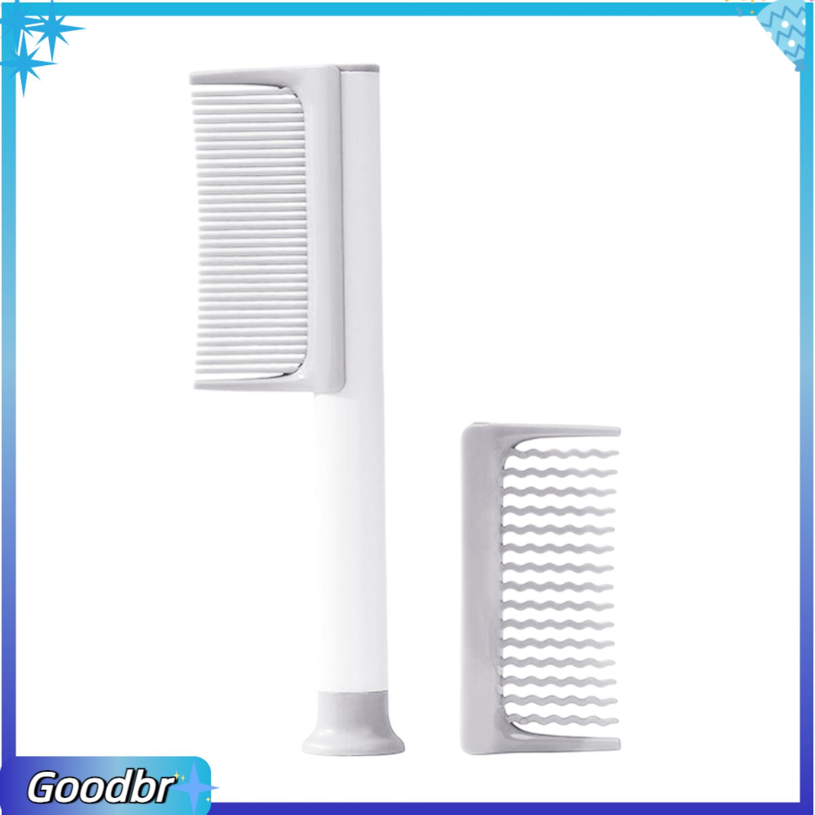Goodbro Có Thể Tháo Rời Lược chải tóc Lượn Sóng lược bí Chuyên Nghiệp Lược chải tóc gỡ rối Lược chải tóc Với Có Thể Thay Thế Răng Cho Nam Giới Và Phụ Nữ Chống-Tĩnh công cụ tạo kiểu Với núm hút cao su