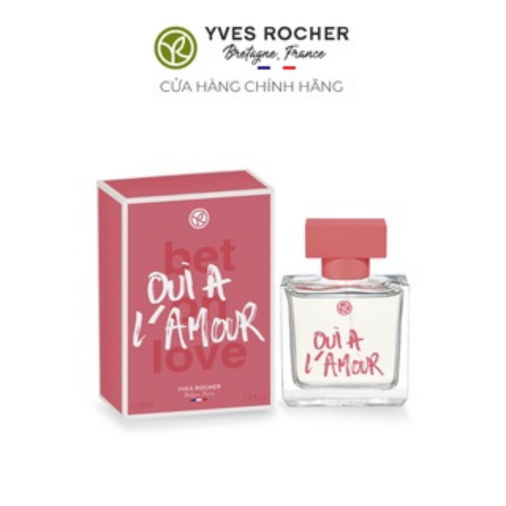 Nước hoa yves rocher oui a l'amour l'eau de parfum 50ml