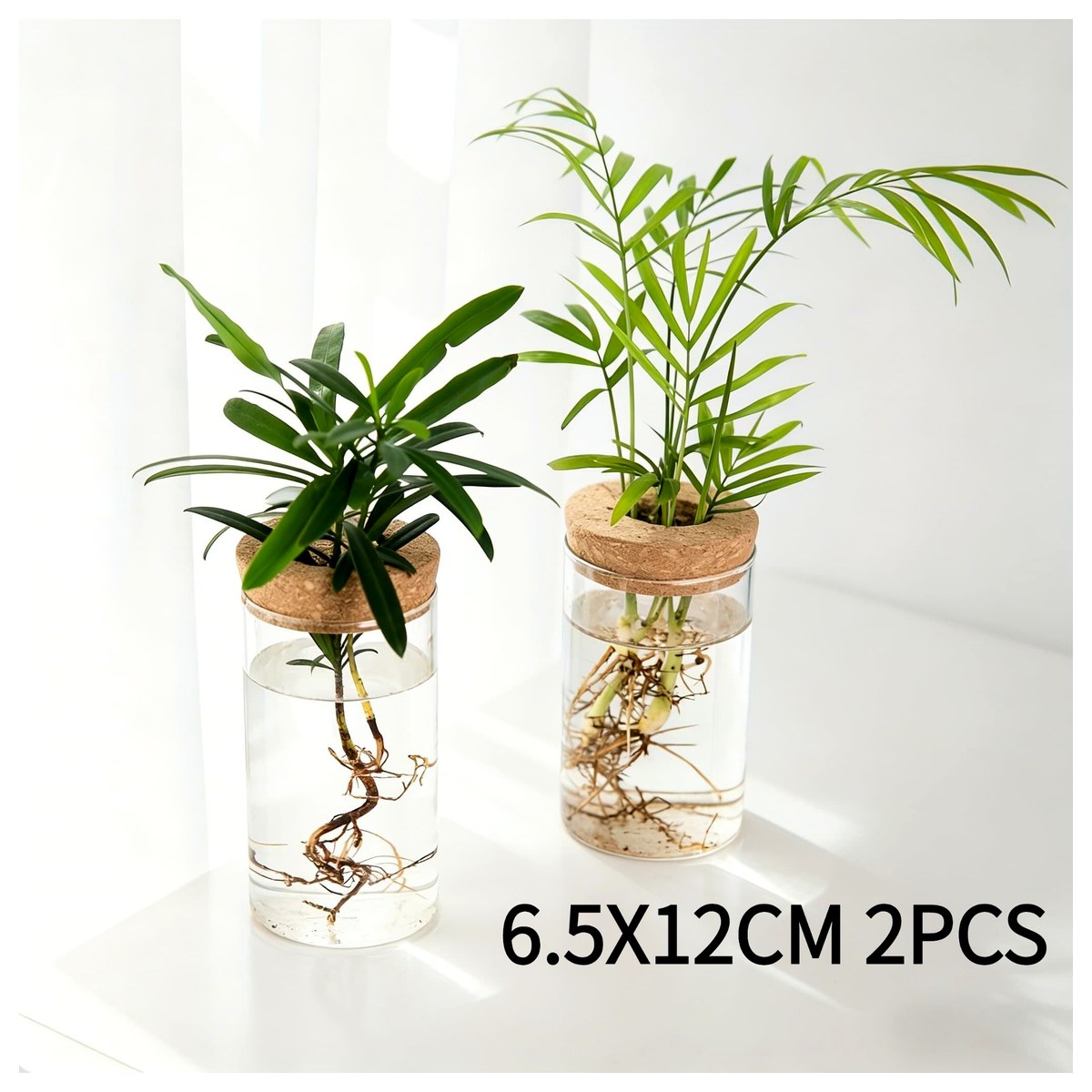 【Big-Sales】 1pc Hydroponics Plants Desktop Glass Planter Vase For Home Decoration Propagation Station Bud Vase Desktop Hydroponics
