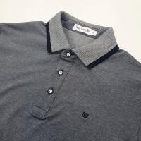 Guy Laroche เสื้อโปโลแขนสั้น สีกรมท่า ทรง EXTRA FIT รุ่น BKL6300R6NV