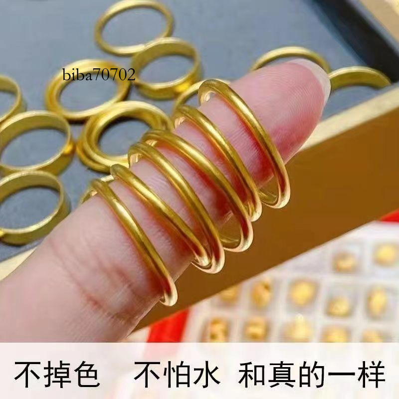 Nhẫn Pháp Cổ, Nhẫn Nữ, Cát Việt Nam, Mô Phỏng Không Phai Màu. Biba70702-Vn
