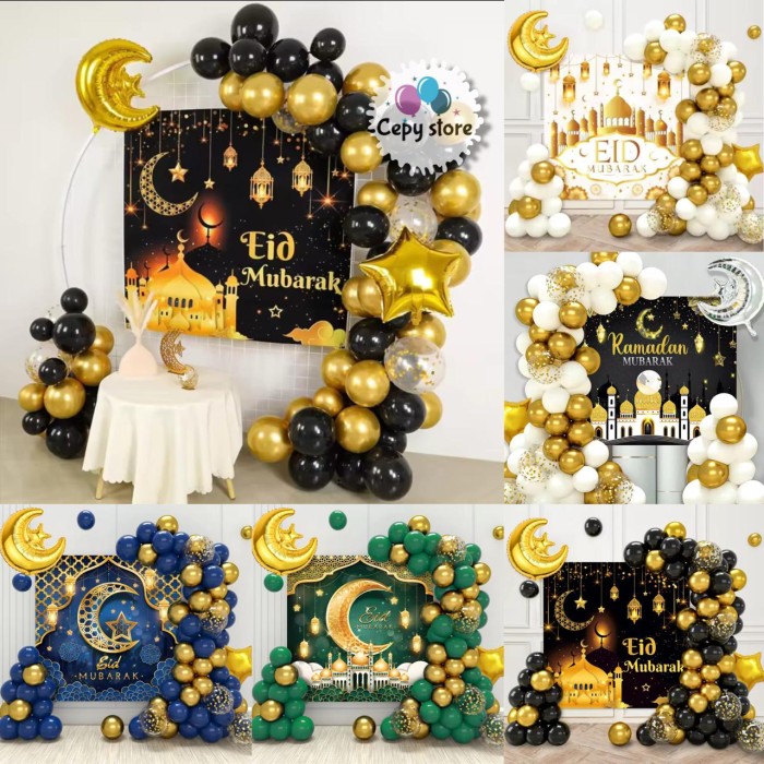 Paket Dekorasi Ramadan / Set Dekorasi Lebaran Idul Fitri