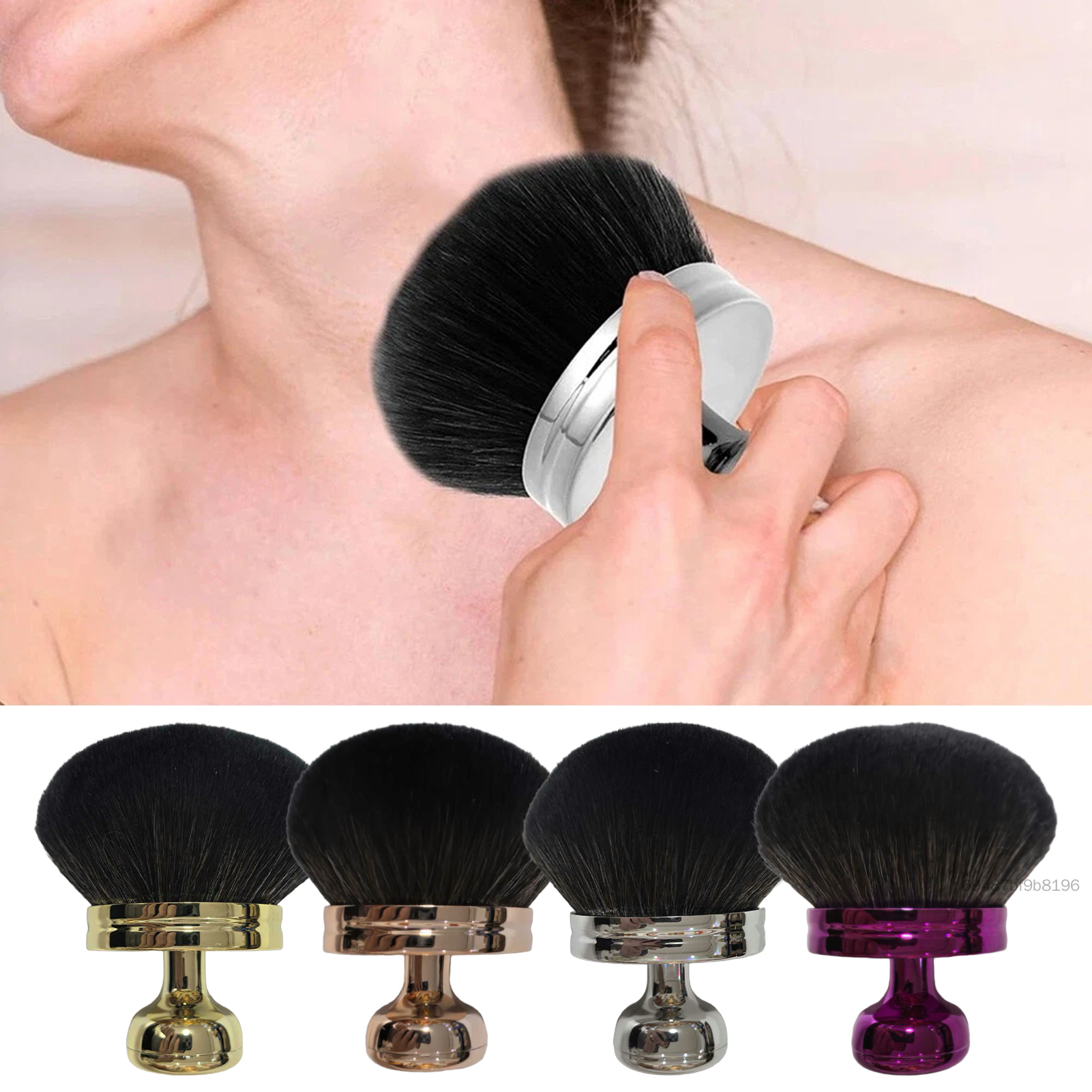 Cọ trang điểm cơ thể cực lớn Máy tạo màu tự pha trộn dành cho quà tặng Ngày của Mẹ Dụng cụ làm đẹp trang điểm hàng ngày AF-VN - 4