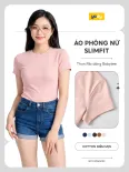 [KOL/KOC] Áo Phông Nữ Yody Slimfit Thun Rib Coton Mềm WCTS26S040
