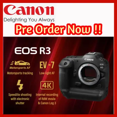 Canon EOS R3 Mirrorless Digital Camera (Body Only) 15 months warranty