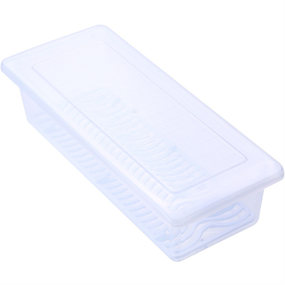 1pcs Fresh-keeping Box Food Grade Plastic Rectangular Noodle Storage Box Miscellaneous Grain Storage