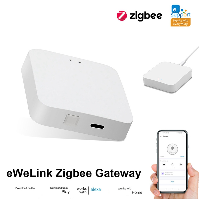 【Latest model】 Smart Home Wireless Bridge 2.4Ghz for Zigbee 3.0 Hub Gateway for Zigbee Devices ราคา 568 บาท*ส่งฟรี