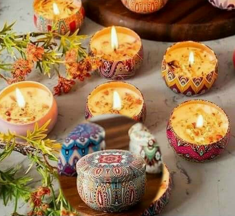 Nến Sáp Đốt Thơm Phòng , Nến Sáp Thơm