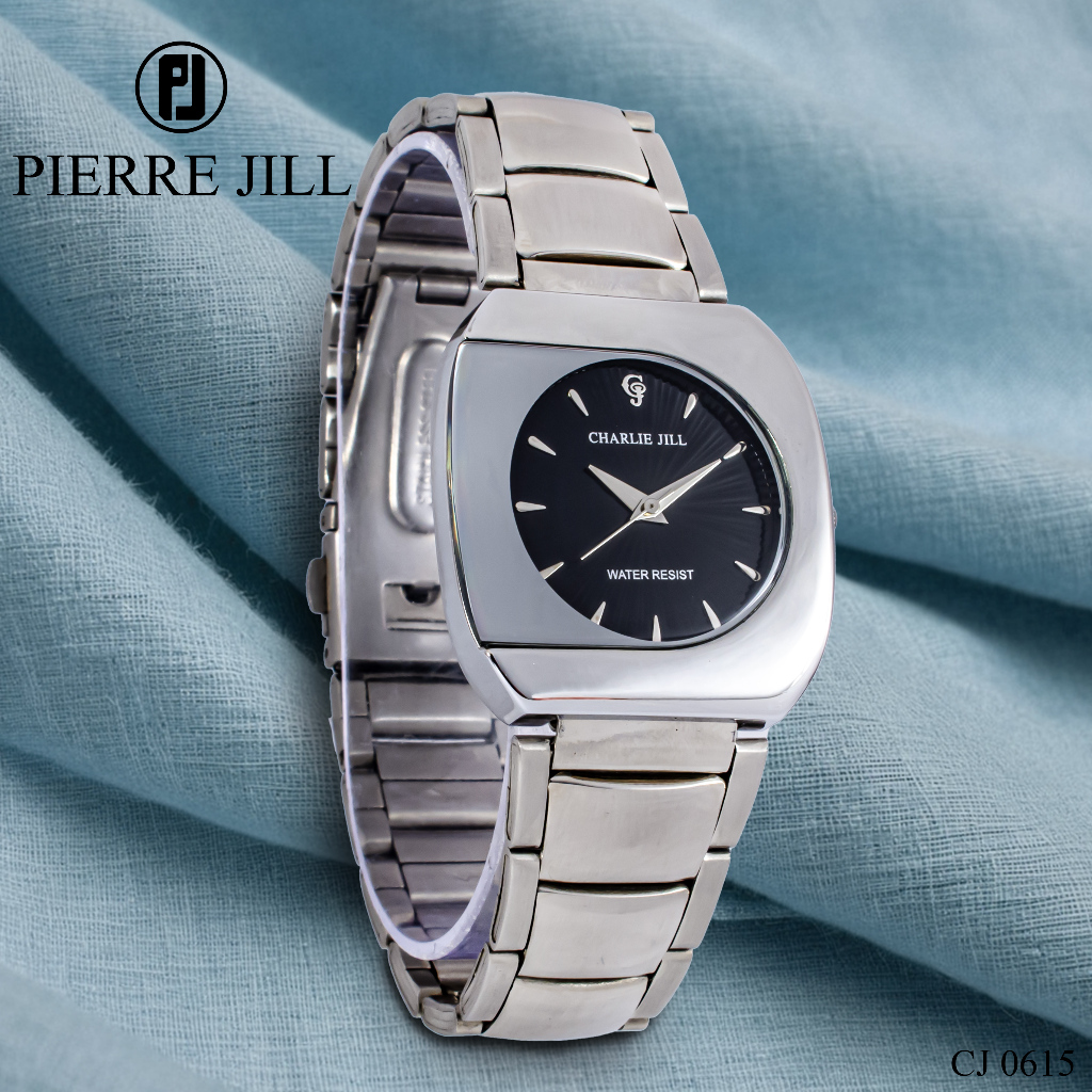 Jam Tangan Charlie Jill Original Wanita Fashion Elegan Stainless
