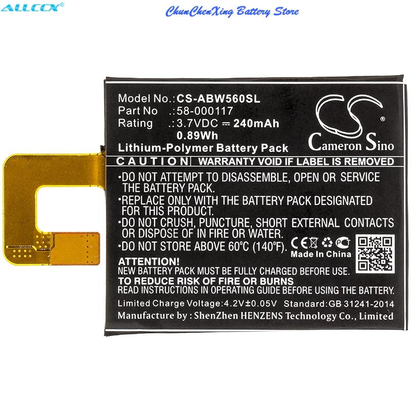 【Versatile】 Cameron Sino 240mah 58-000117 For Amazo N 223337 Kindle Oasis Ko1 Oasis 1 Oasis 2 Oasis 3 Sw56rw