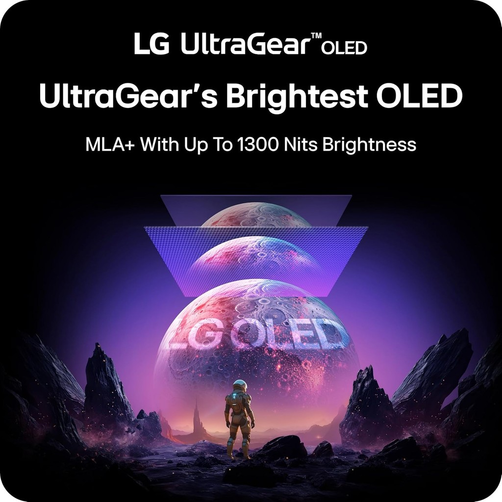 จอภาพ LG 27GX790A-B 27 นิ้ว UltraGear OLED QHD 1440P 480Hz 0.03ms รองรับ G-Sync® DisplayPort 2.1 จอภาพสำหรับเล่นเกม