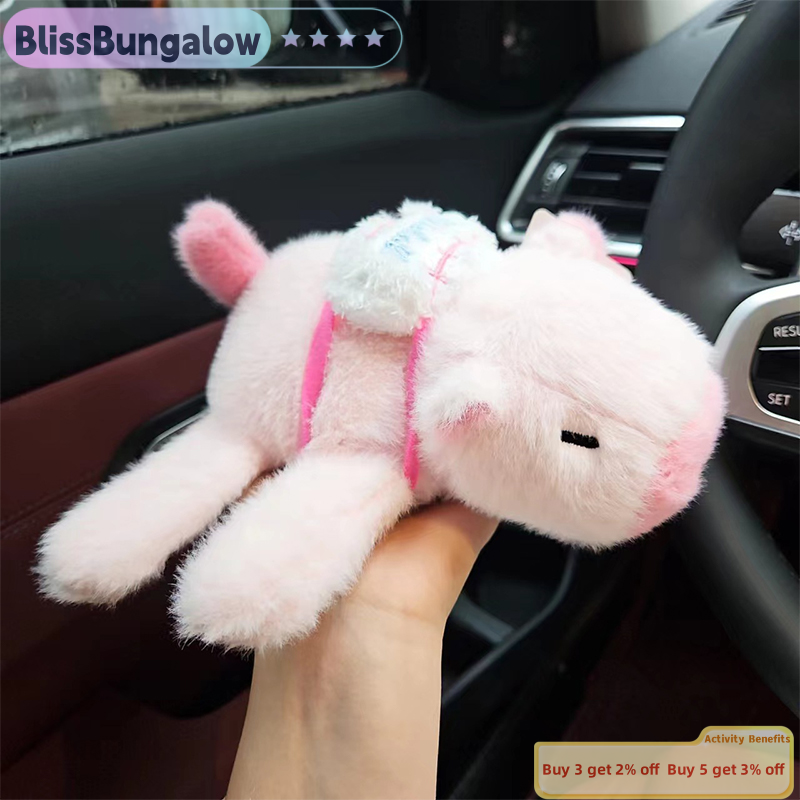 BlissBungalow Capybara vỗ tay Vòng Tròn Đồ chơi Slap  Snap quấn dây đeo cổ tay Vòng đeo tay fluffty 