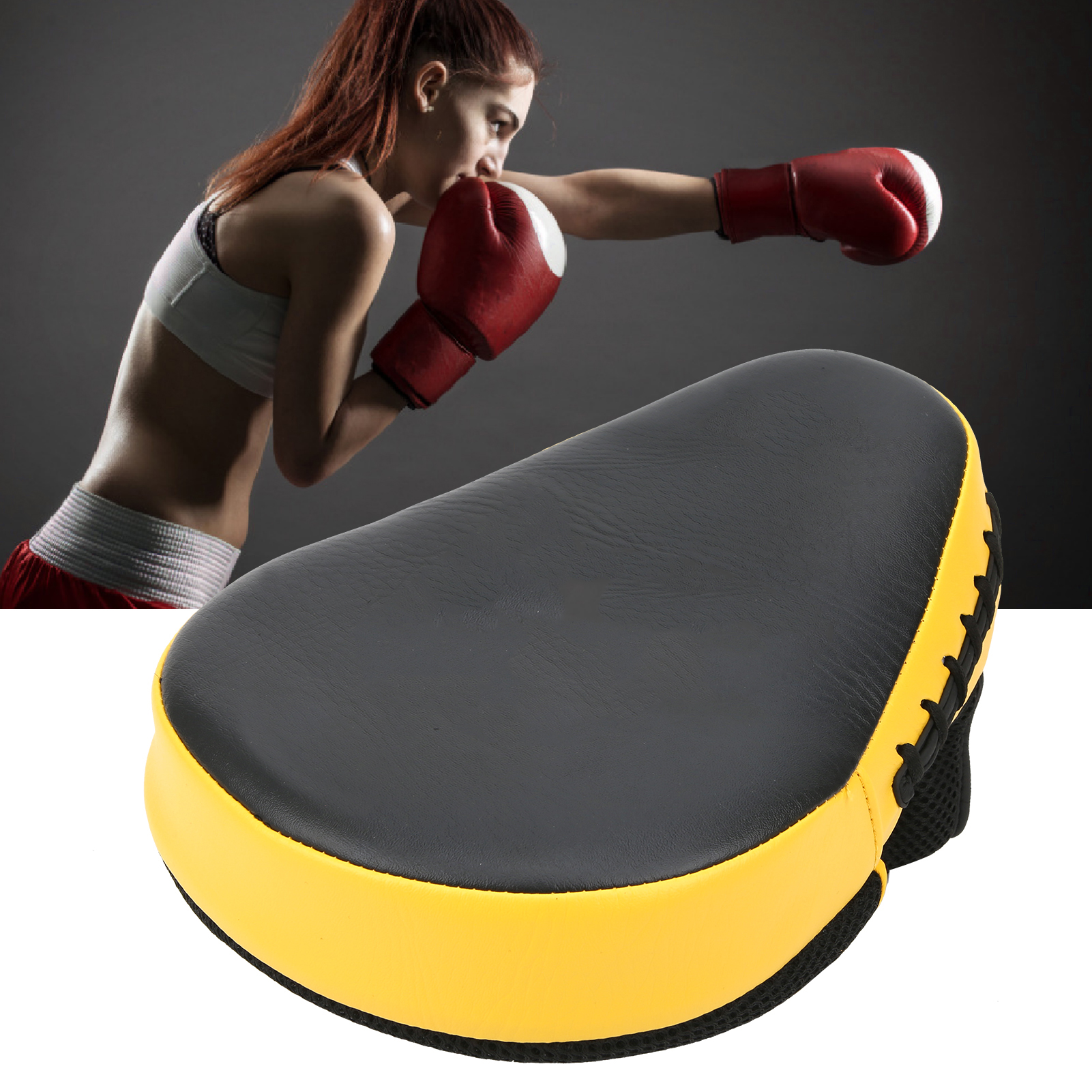 Miếng đấm Taekwondo hình cung dày tấm tập đấm bốc cho Muay Thai cho Taekwondo