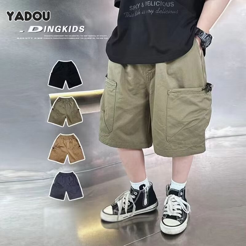 YADOU quần đùi bé trai Quần short trẻ em mùa hè quần lót quần chàng trai quần lót lỏng, xu hướng quần lót năm phút quần giải trí