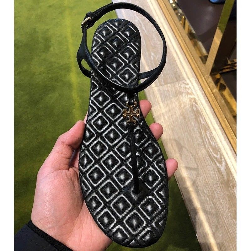 Tory Burch Tb Flip-Flops Lightweight Anti-Slip Summer Beach