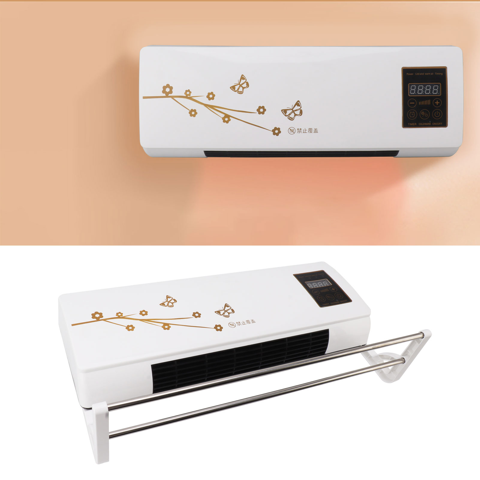 Máy điều hòa vỏ nhựa ABS phích cắm chuẩn Mỹ 110V được xây dựng trong chống quá nhiệt chức năng hẹn giờ ứng dụng rộng rãi Máy điều hòa không khí nhỏ Máy điều hòa cho văn phòng
