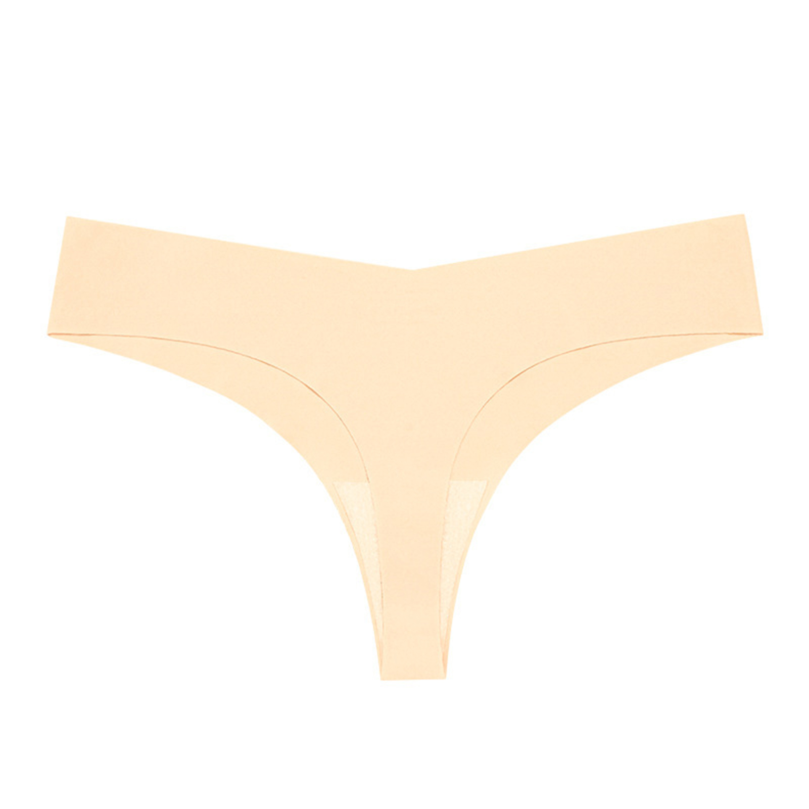 Women Daily Wear Underpants Seamless Solid Color Ice Silk Low Waist Close-Fitting Moisture-wicking Elastic Lady Yoga Briefs Sports Panties