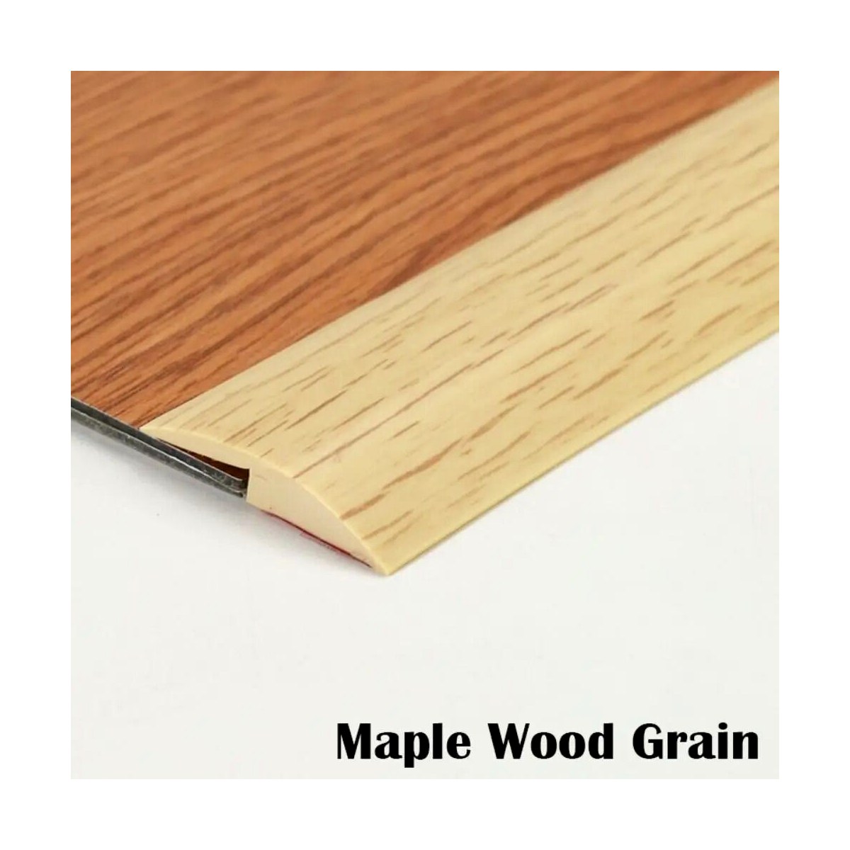【Clear Goods】 1PC 1M Carpet To Tile Floor Transition Strip Wear-resistant Cuttable Threshold Cover Household PVC Edging Trim Strip Doorway