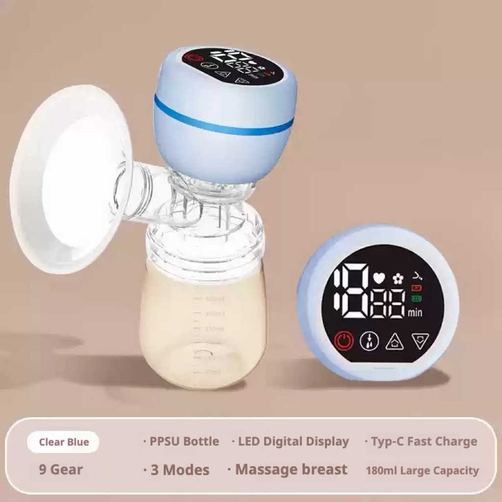 MOMWELL POMPA ASI ELEKTRIK 180ML EB06A | WIRELESS BREAST PUMP BPA FREE