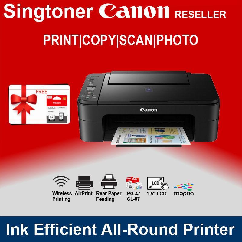 [Local Warranty] Canon PIXMA E3170 Wireless All-In-One Inkjet Printer E-3170 E 3170 Singapore