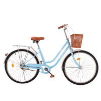Garuda  Japanese Style 26Size bike city bike with basket internal cable sealed bearing