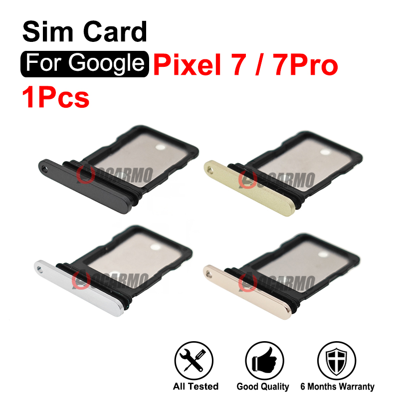 Khe cắm Khay Sim Thẻ Sim cho Google Pixel 7 Pro 7pro Bộ phận thay thế