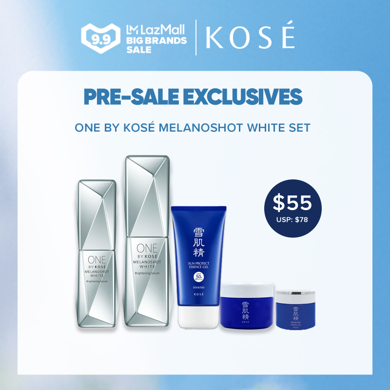 Buy (8.8 Exclusive Set) Ony By Kose Melanoshot White Set Singapore