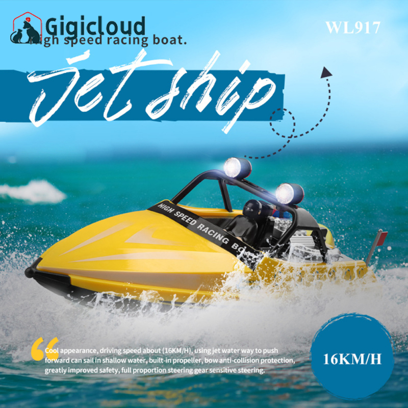 Gigicloud Wltoys Boat Wl917 Mini Rc Jet Boat With Remote Control Jet