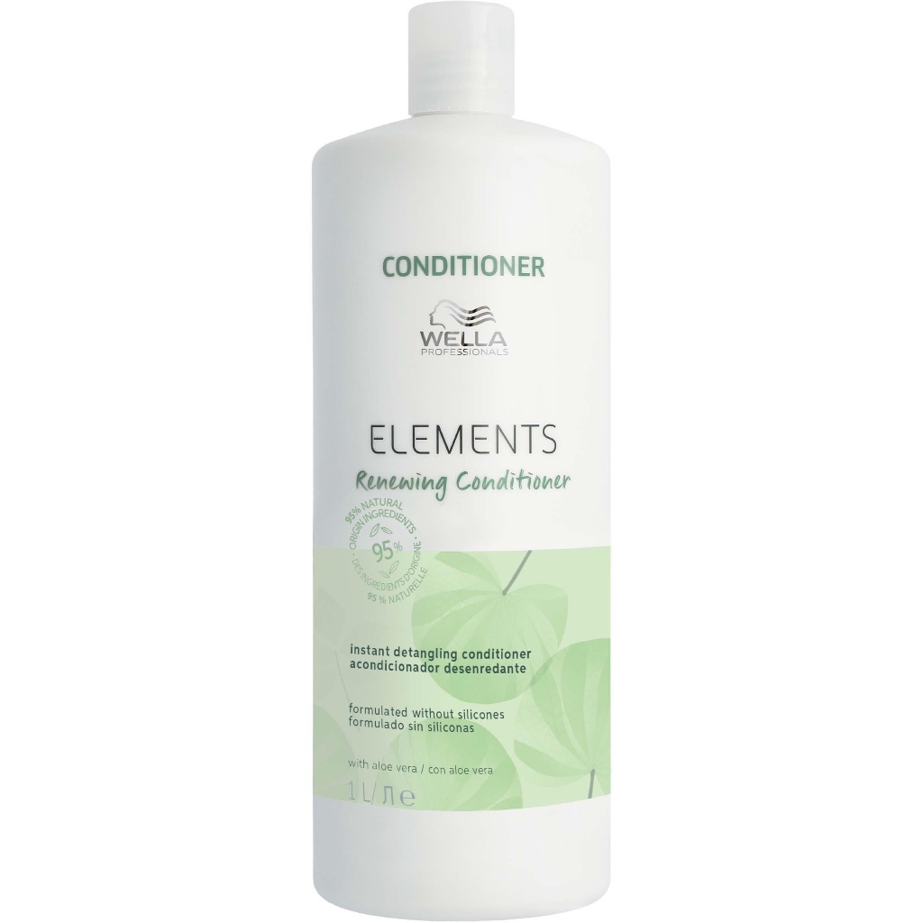 Dầu xả phục hồi và tái tạo tóc Wella Elements Renewing Conditioner 1000ml(2025-NEW)