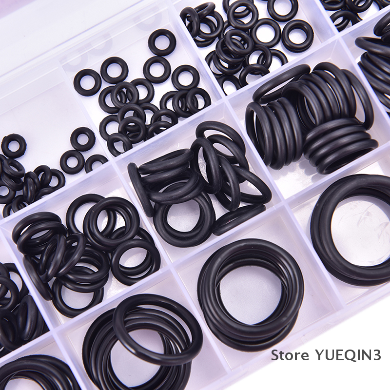 Store YUEQIN3 Bộ vòng chữ O cái/bộ 200 vòng chữ O cao su hydrolock các loại vòng đệm Vòng đệm