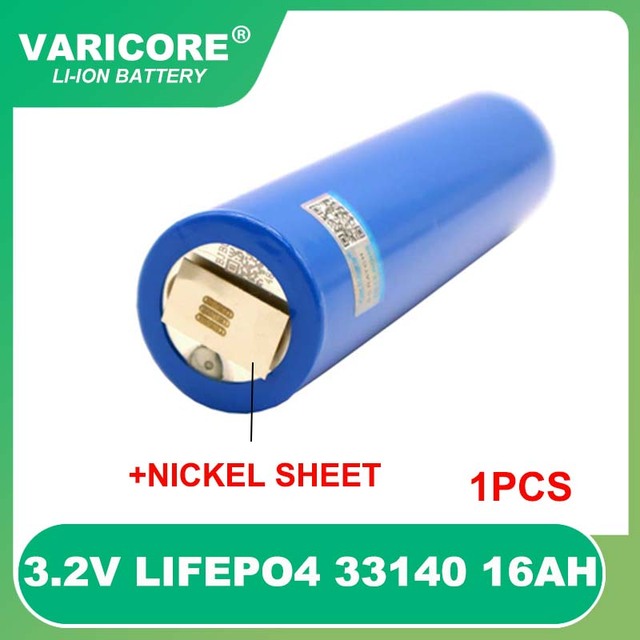【Clearance】 Varicore 33140 3.2v 15ah Lifepo4 3.2v Cells For Diy 12v 24v 36v 48v 20ah 30ah Ebike E-Sc