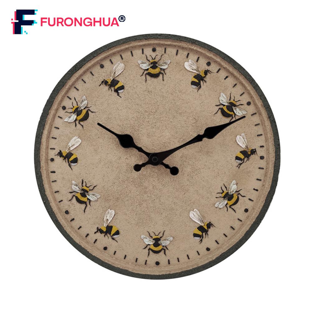 【FURONGHUA】 Easy To Mount Outdoor Clock Elegant Aesthetics Waterproof Clock IP44 Rated 【New product】 ราคา 1,663 บาท*ส่งฟรี