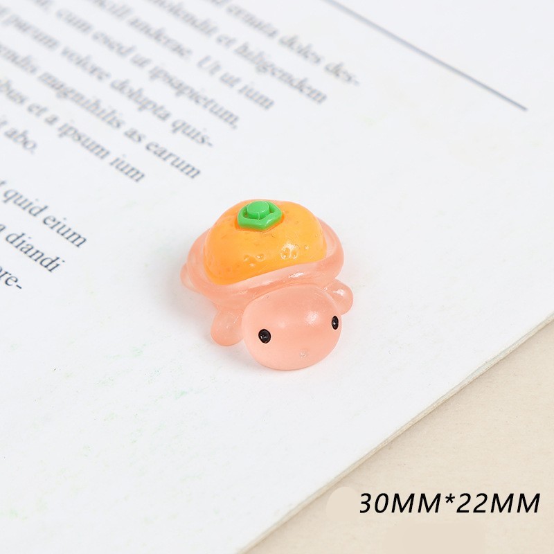 Kura Kura Glow in Dark - Mini Resin Turtle - Art n Craft - Dekorasi