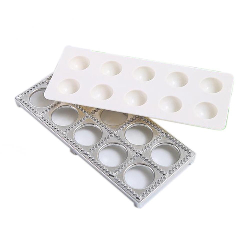 r9l667-Italian Pasta Mold Ravioli Tray Plate Pin Square Edges Frame for Perfect Attachment and Shape Ravioli Maker