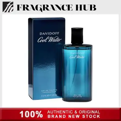 [Original] Davidoff Cool Water EDT Men (125ml) ( By Fragrance Hub )