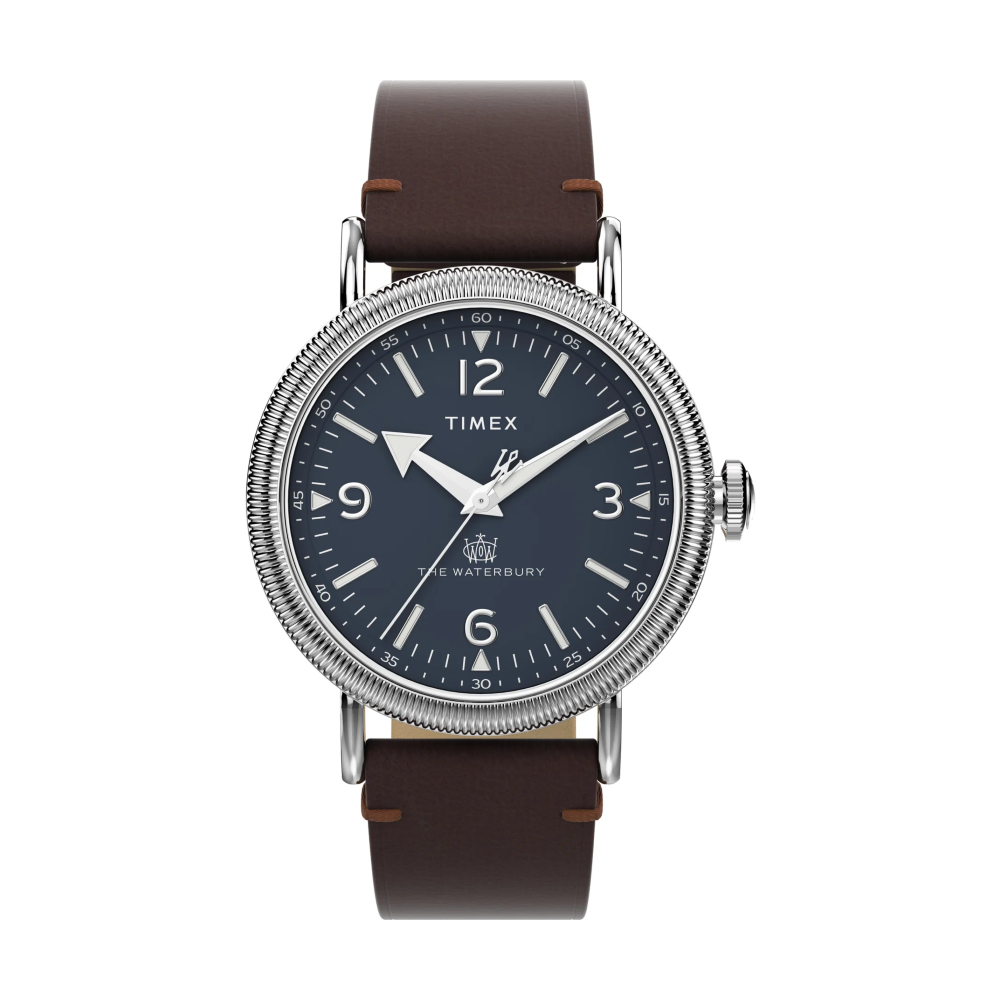 TIMEX TW2W20400 นาฬิกาข้อมือผู้ชาย รุ่น TW2W20400,สายหนัง, สีน้ำตาล ราคา 2,909 บาท*ส่งฟรี