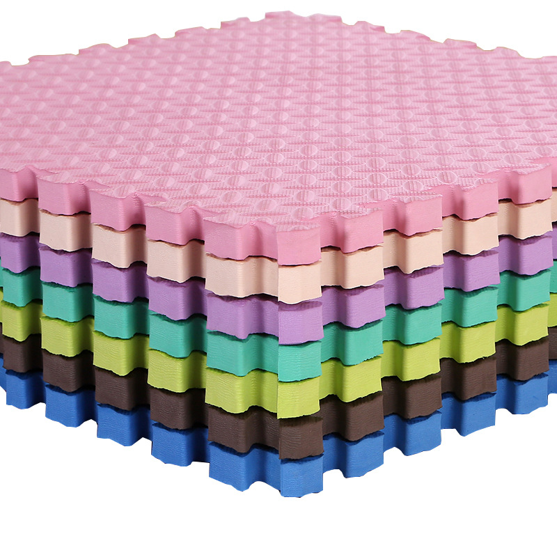 Factory wholesale baby crawling mat children puzzle stitching foam floor mat living room bedroom tatami floor mat