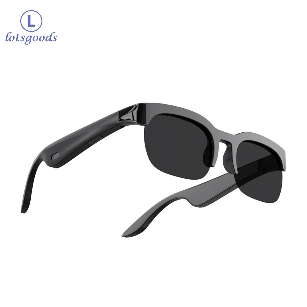BT Sunglasses with AI Translator Hands-Free Music & Calls Outdoor Sports Headphones UV Protection for Men & Women ราคา  277 บาท*ส่งฟรี