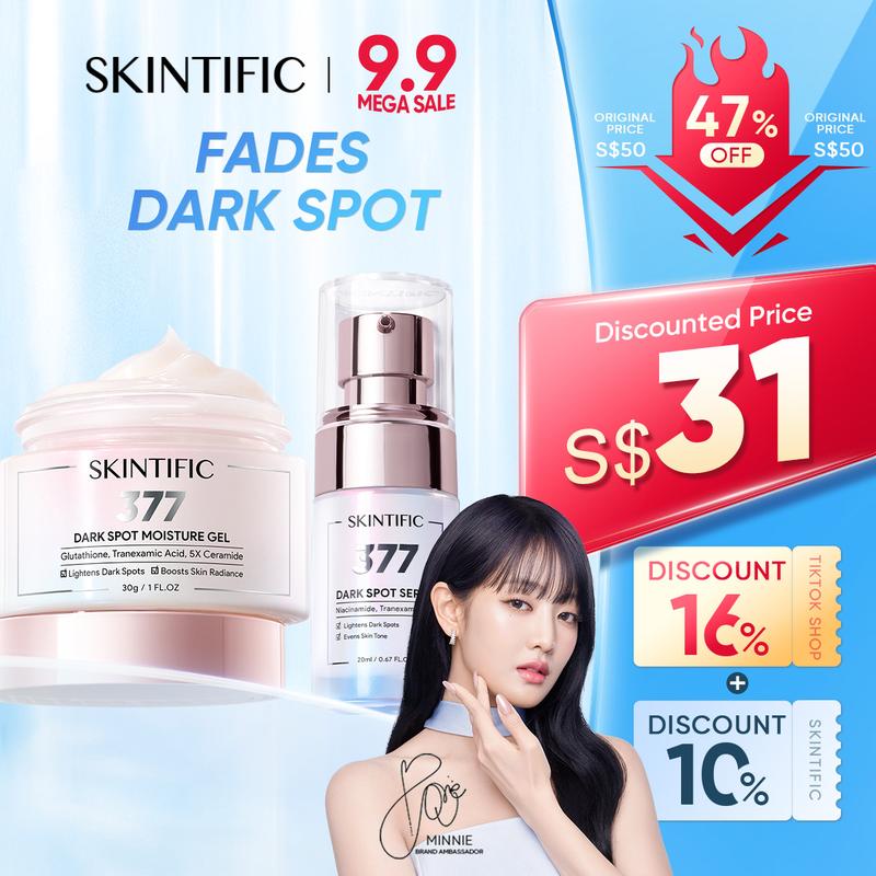 Skintific Skincare Set - 5X Ceramide, Anti-Acne, Sensitive Skin Ph