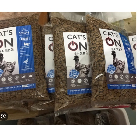 Thức ăn mèo cat on túi zip 800g - thức ăn cho mèo nhập khẩu hàn quốc - hạt cho mèo