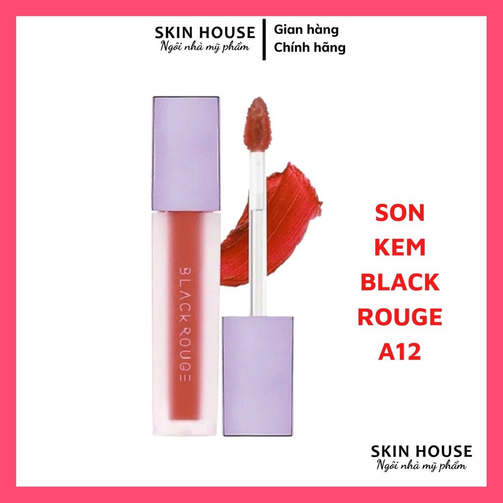 Son Kem Black Rouge A12 Màu Đỏ Nâu