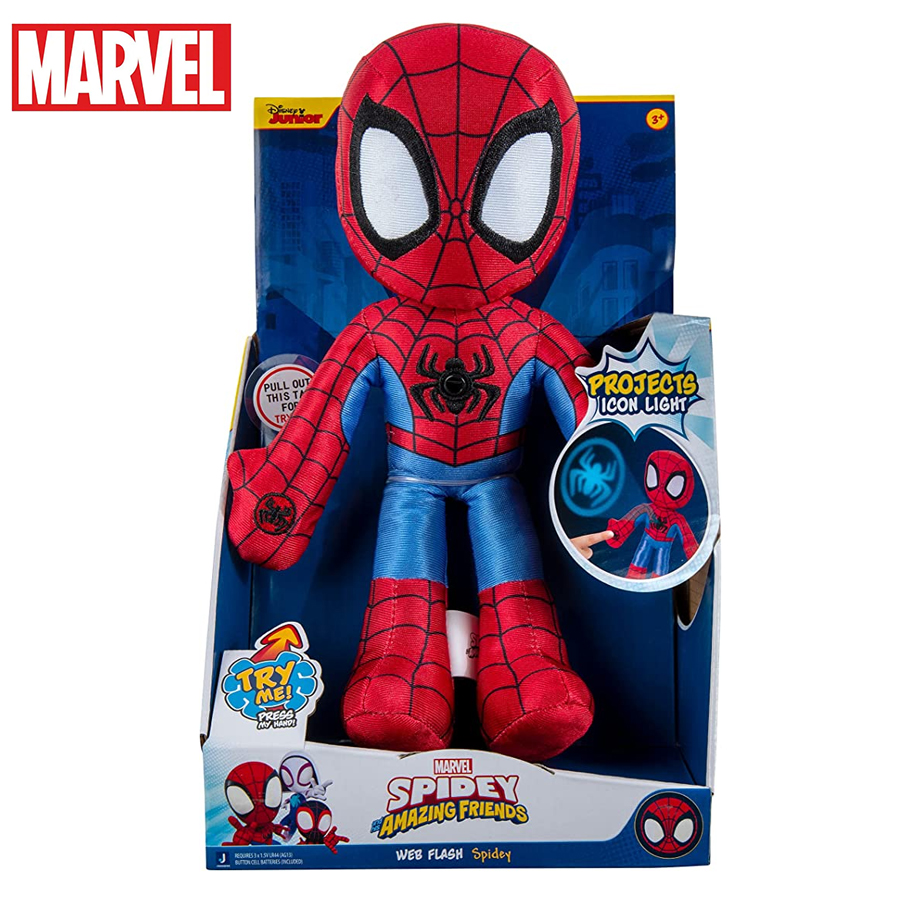 large spiderman plush